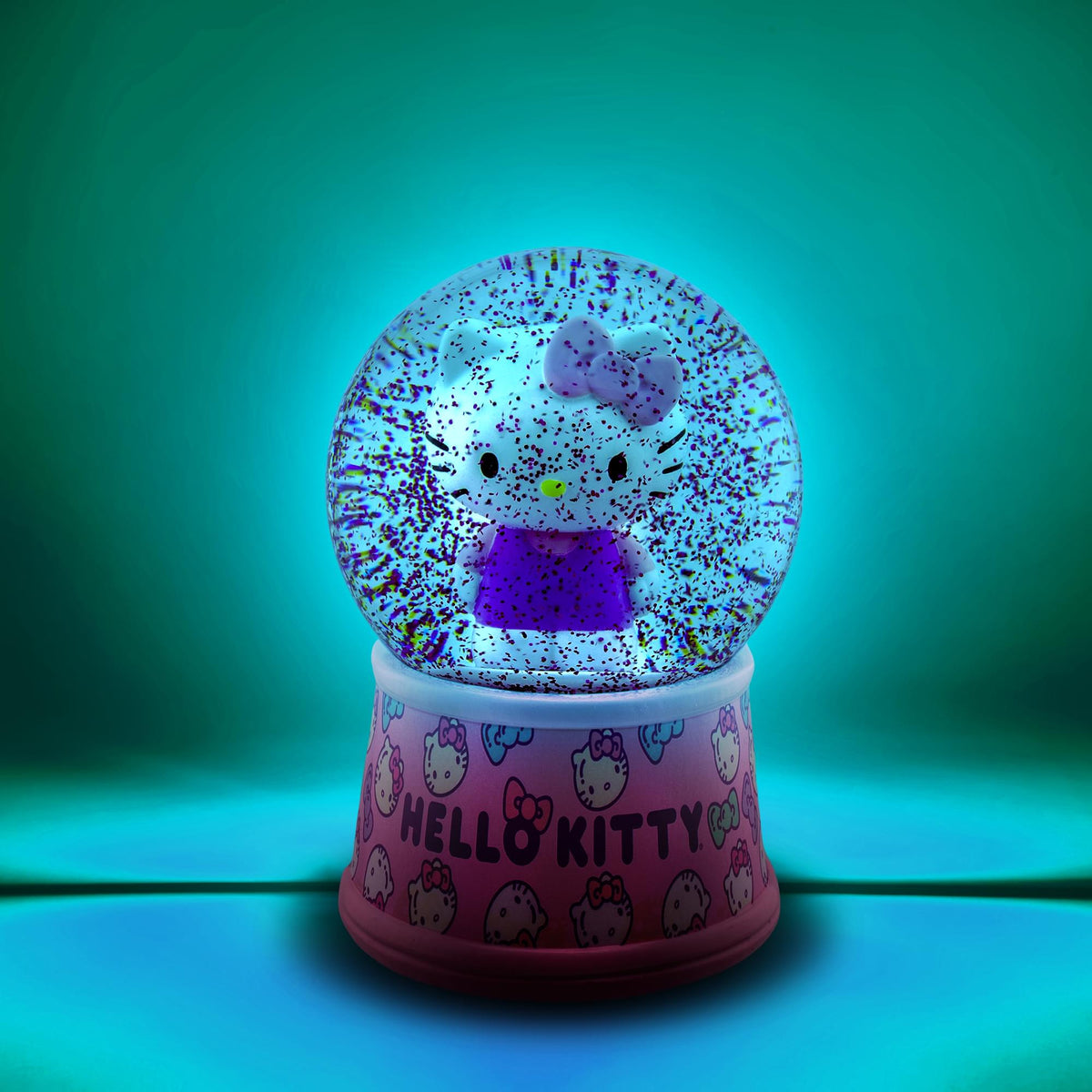 Sanrio Hello Kitty Light-Up Snow Globe | 6 Inches Tall