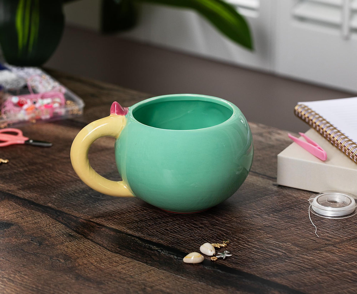 Disney Lilo & Stitch Scrump 3D Sculpted Ceramic Mug | Holds 21 Ounces