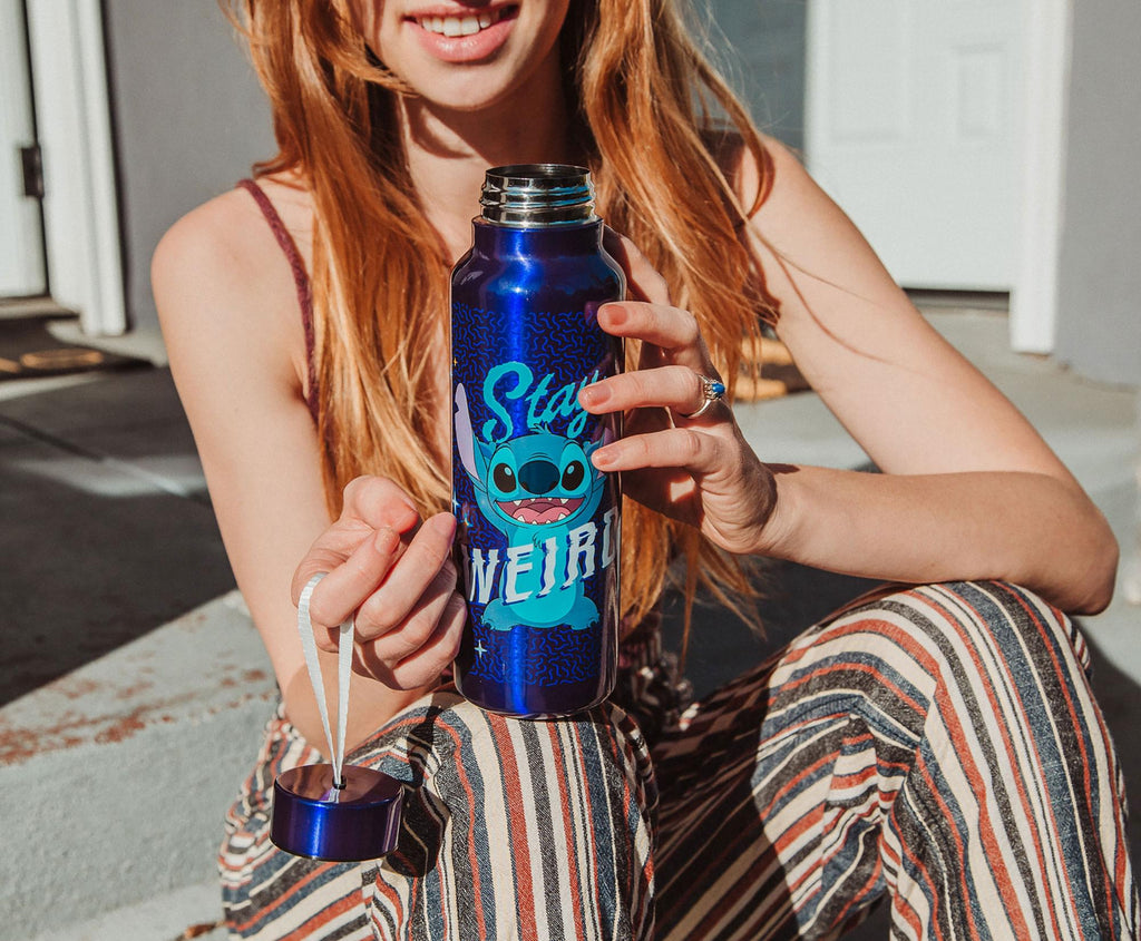 Disney Lilo & Stitch "Stay Weird" Stainless Steel Water Bottle | 27 Ounces