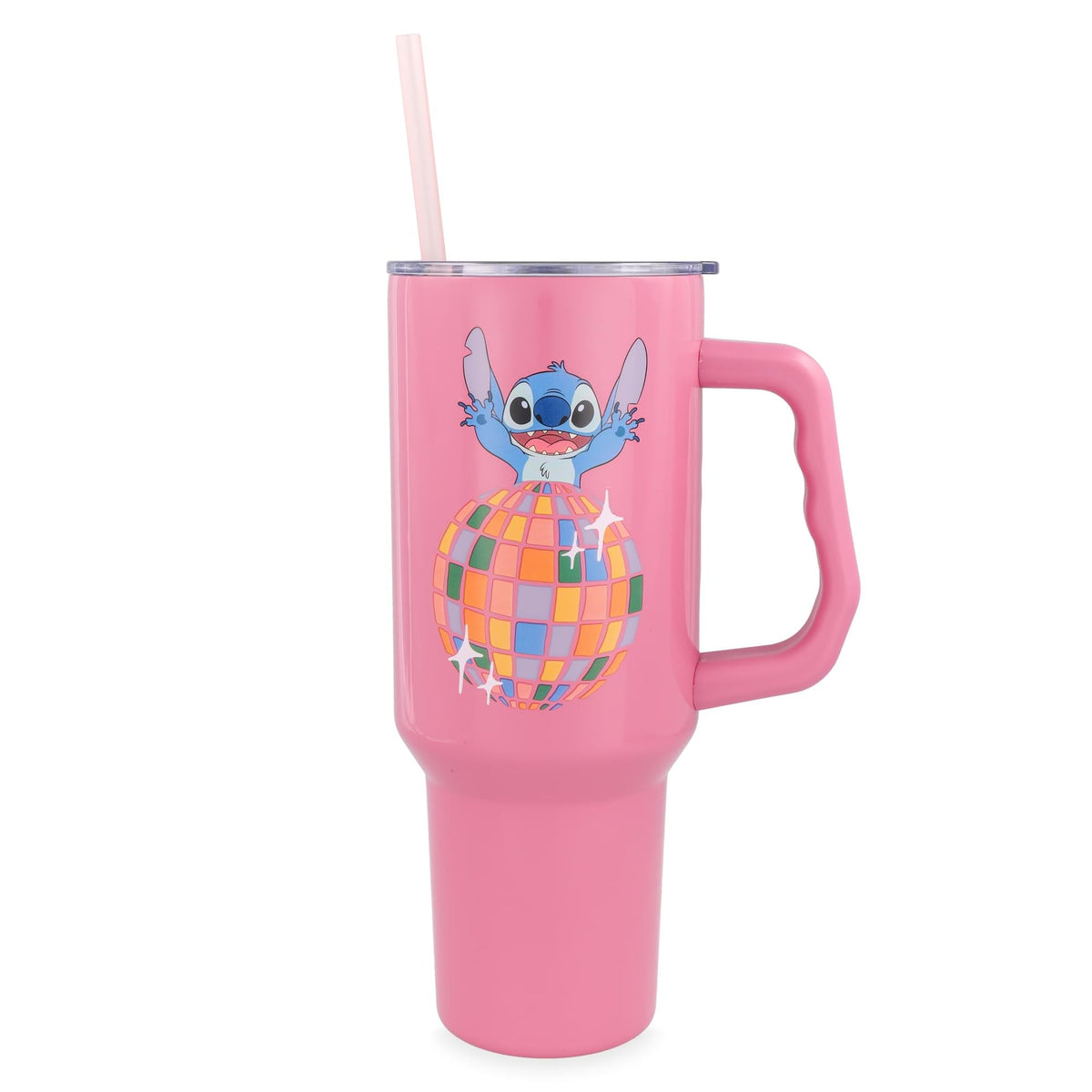 Disney Lilo & Stitch "Life Is A Party" 40-Ounce Stainless Steel Tumbler