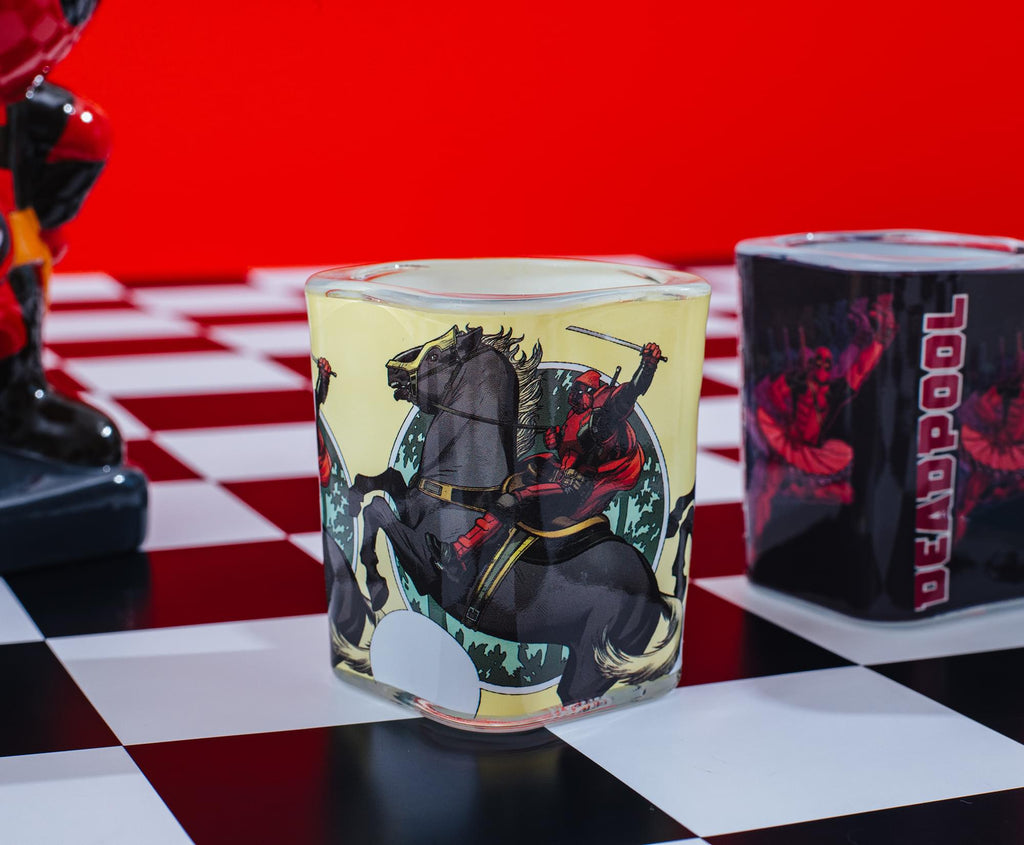 Marvel Deadpool 2-Ounce Mini Shot Glasses | Set of 4