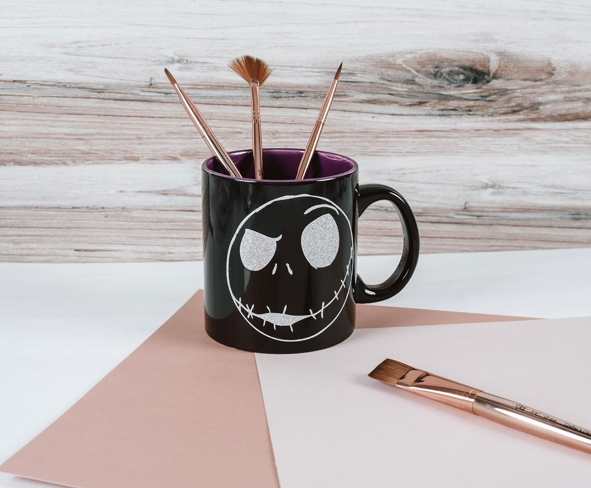 The Nightmare Before Christmas Jack Skellington Ceramic Mug | Holds 20 Ounces