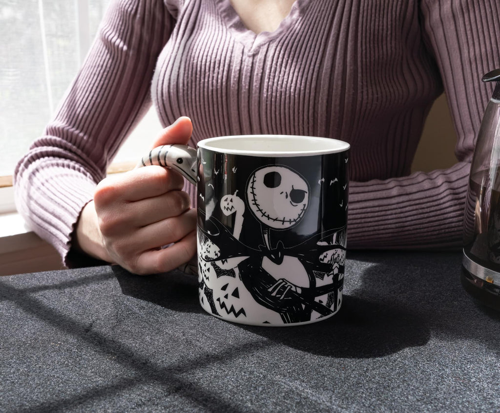 Disney The Nightmare Before Christmas Moonlight Jack Mug With Sculpted Handle