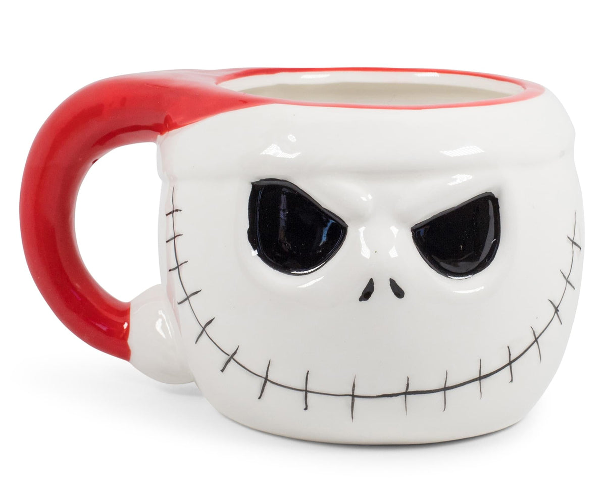 The Nightmare Before Christmas Santa Jack Skellington 3D Coffee Mug | 20 Ounces