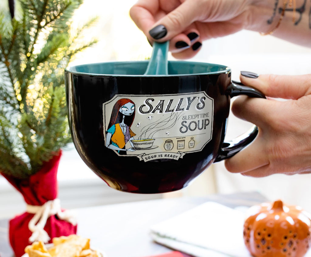 Disney The Nightmare Before Christmas "Sally's Sleepy Time" Ceramic Soup Mug