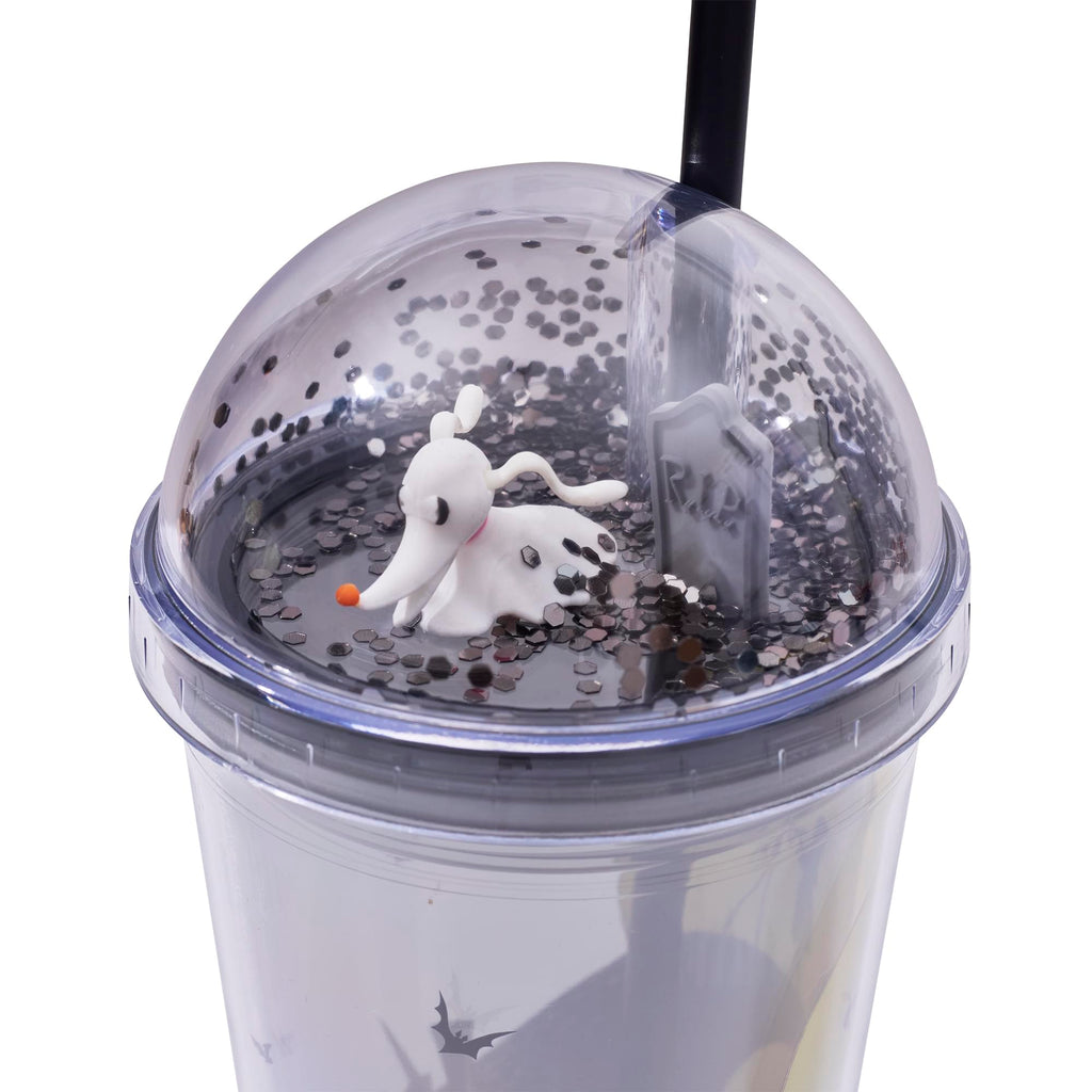 Disney The Nightmare Before Christmas Zero 24-Ounce Carnival Cup With Straw