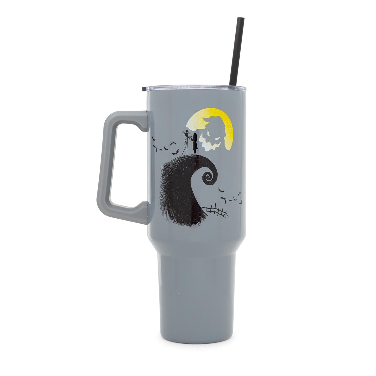 Disney's The Nightmare Before Christmas Spiral Hill Stainless Steel Tumbler
