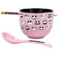 Disney The Nightmare Before Christmas Jack Skellington Ramen Bowl Set