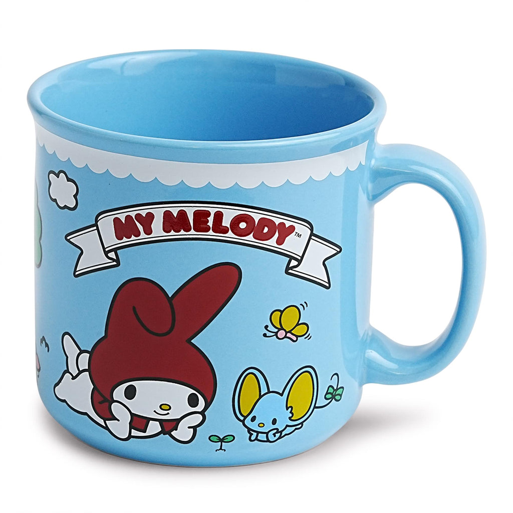 Sanrio My Melody Meadow Ceramic Camper Mug | Holds 20 Ounces