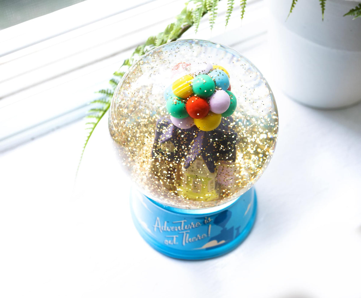 Disney and Pixar UP House Light-Up Snow Globe | 6 Inches Tall
