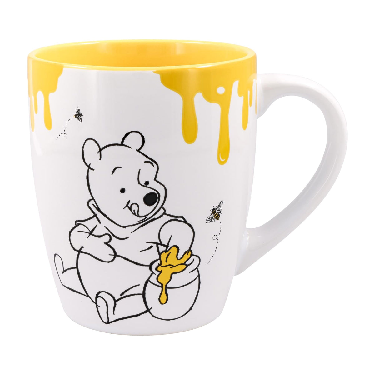Disney Winnie The Pooh "Sweet As Can Bee" Ceramic Mug | Holds 25 Ounces