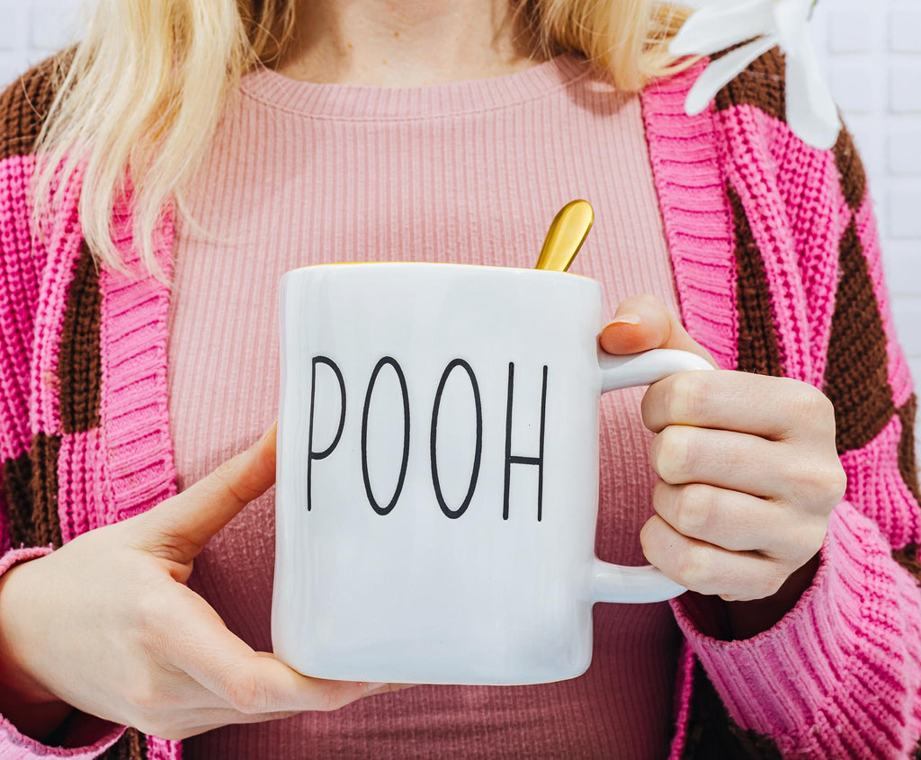 Disney Winnie the Pooh Ceramic Pottery Mug | Holds 25 Ounces