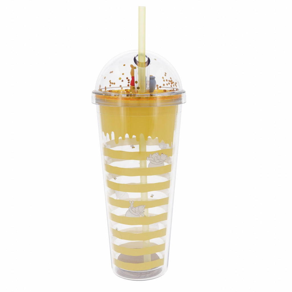 Disney Winnie the Pooh Hunny Confetti Dome Top Carnival Cup | Holds 24 Ounces