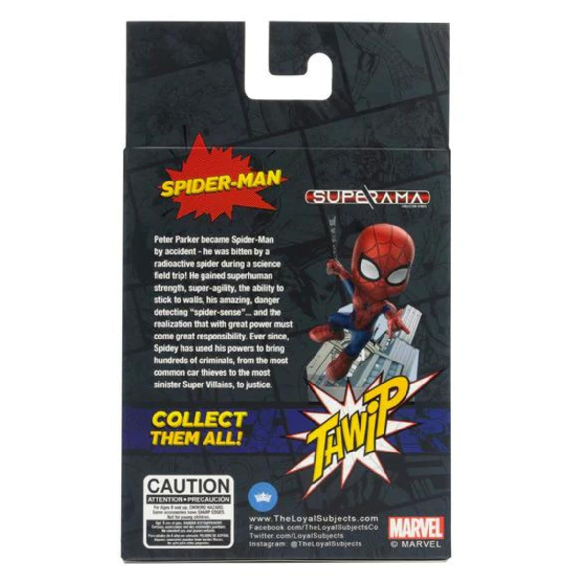 Superama Marvel W1 Spider-Man Figureural Diorama