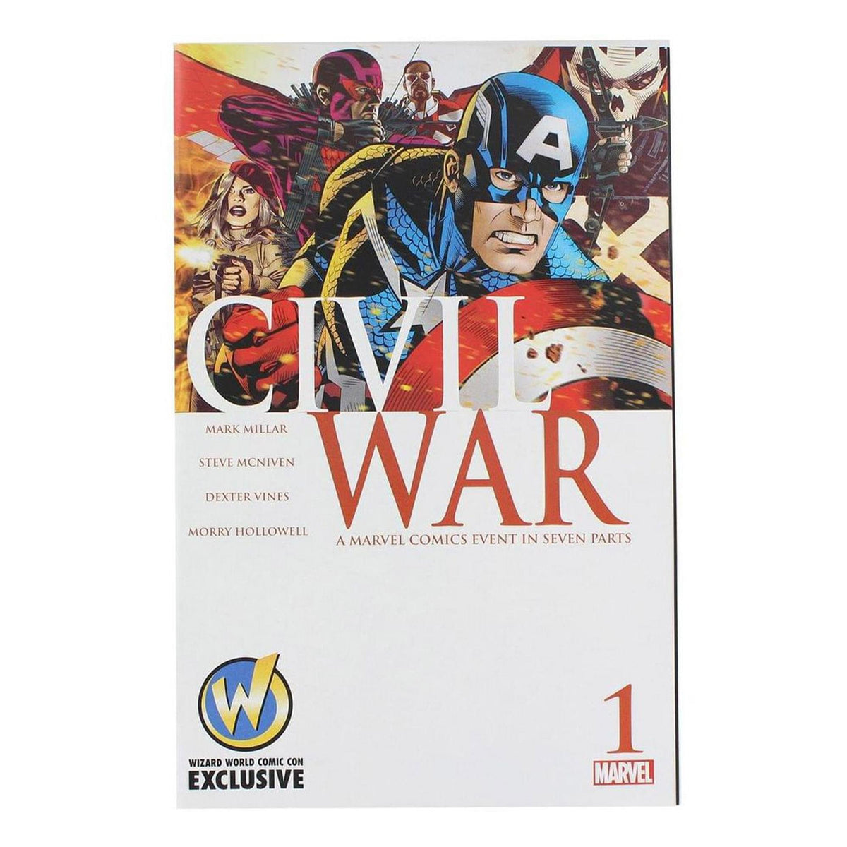 Marvel Comics Civil War #1 | WW New Orleans 2016 Cover