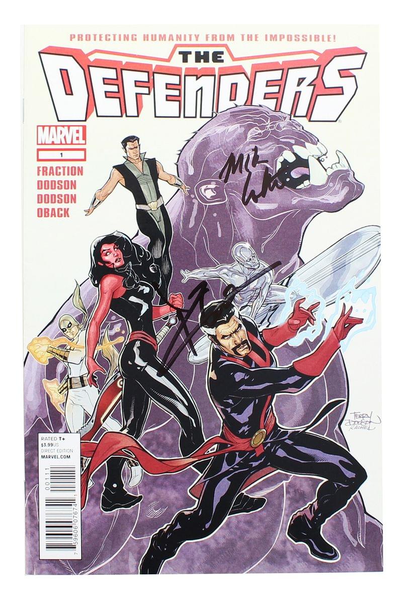 Marvel Comics The Defenders #1 | AUTOGRAPHED - Terry Dodson