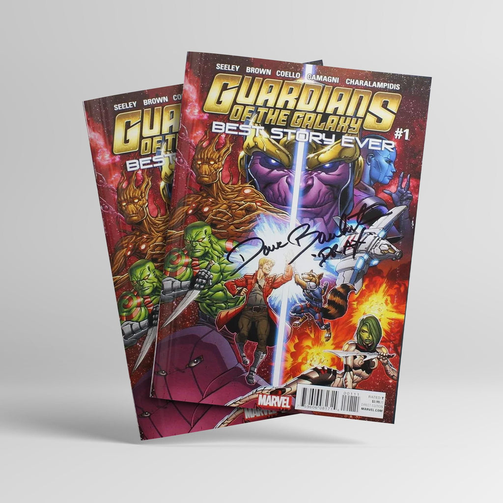 Marvel Comics Guardians of the Galaxy Best Story Ever #1 | AUTOGRAPHED - Dave Bautista