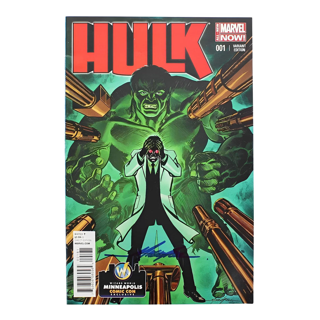 Marvel NOW! Hulk #1 | Minneapolis CC Color Cover | AUTOGRAPHED - Mike Grell