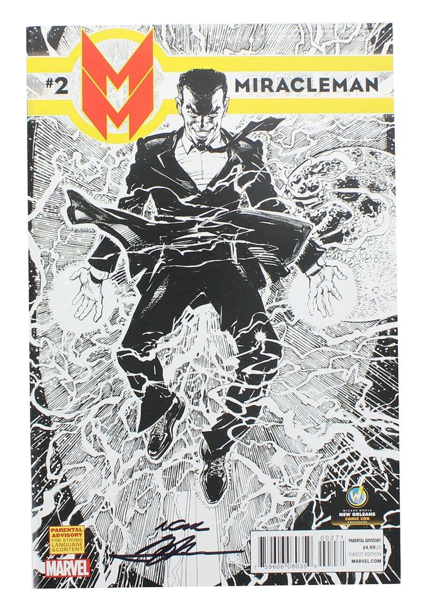 Marvel Comics Miracleman #2 | WW New Orleans B&W Cover | AUTOGRAPHED - Neal Adams
