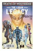 Marvel Death of Wolverine The Logan Legacy #1 | WW Ohio | AUTOGRAPHED - Carlo Barberi