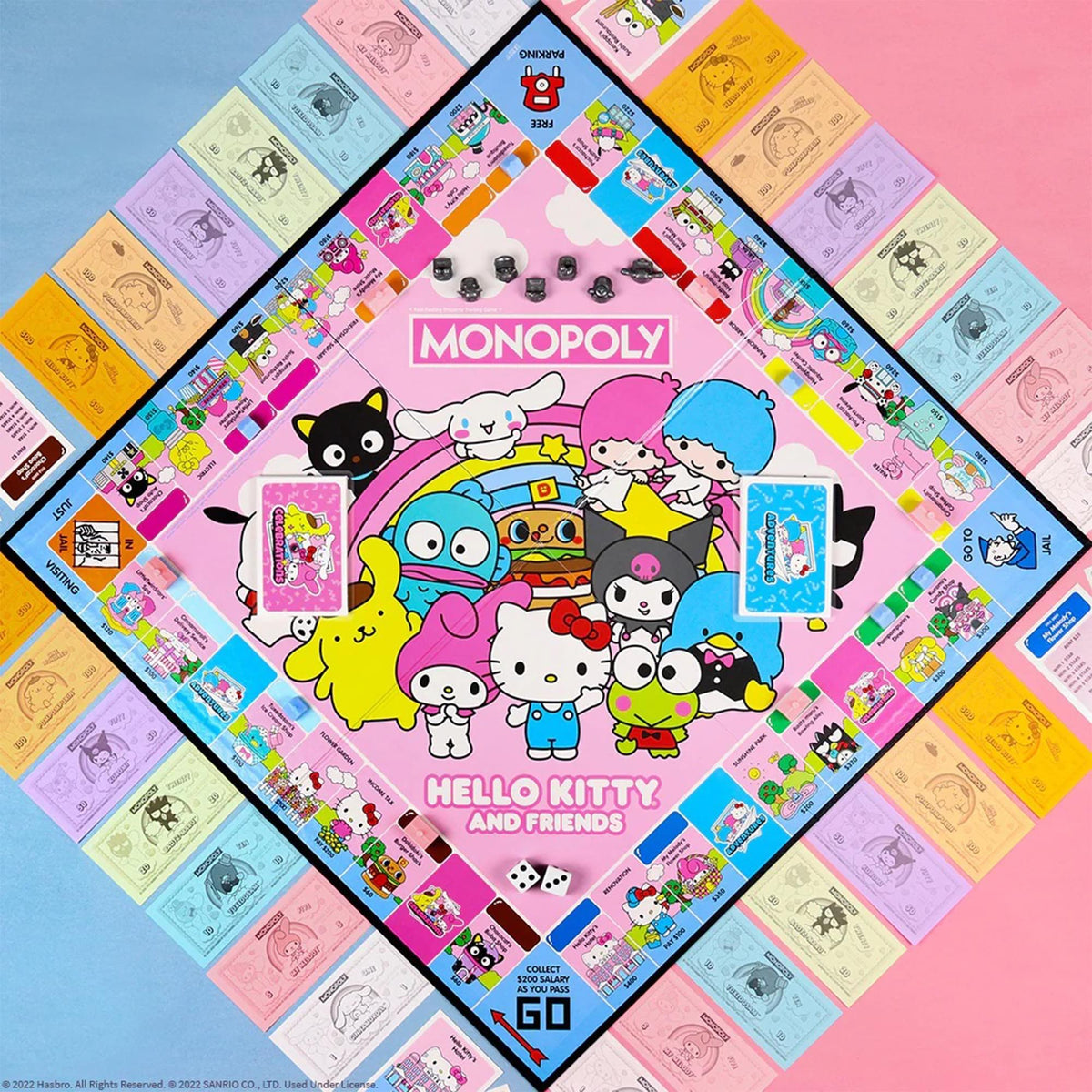 Hello Kitty and Friends Monopoly Board Game