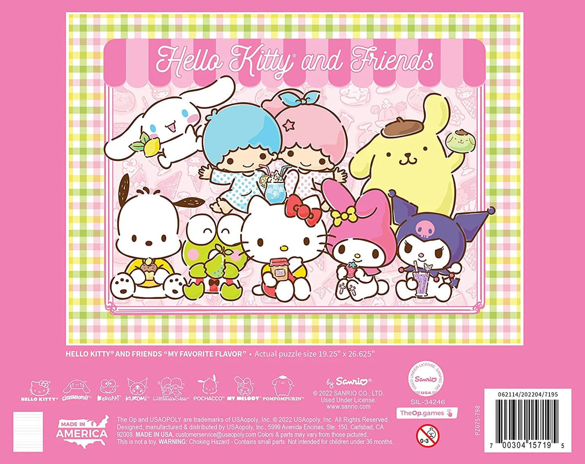 Hello Kitty & Friends 1000 Piece Jigsaw Puzzle