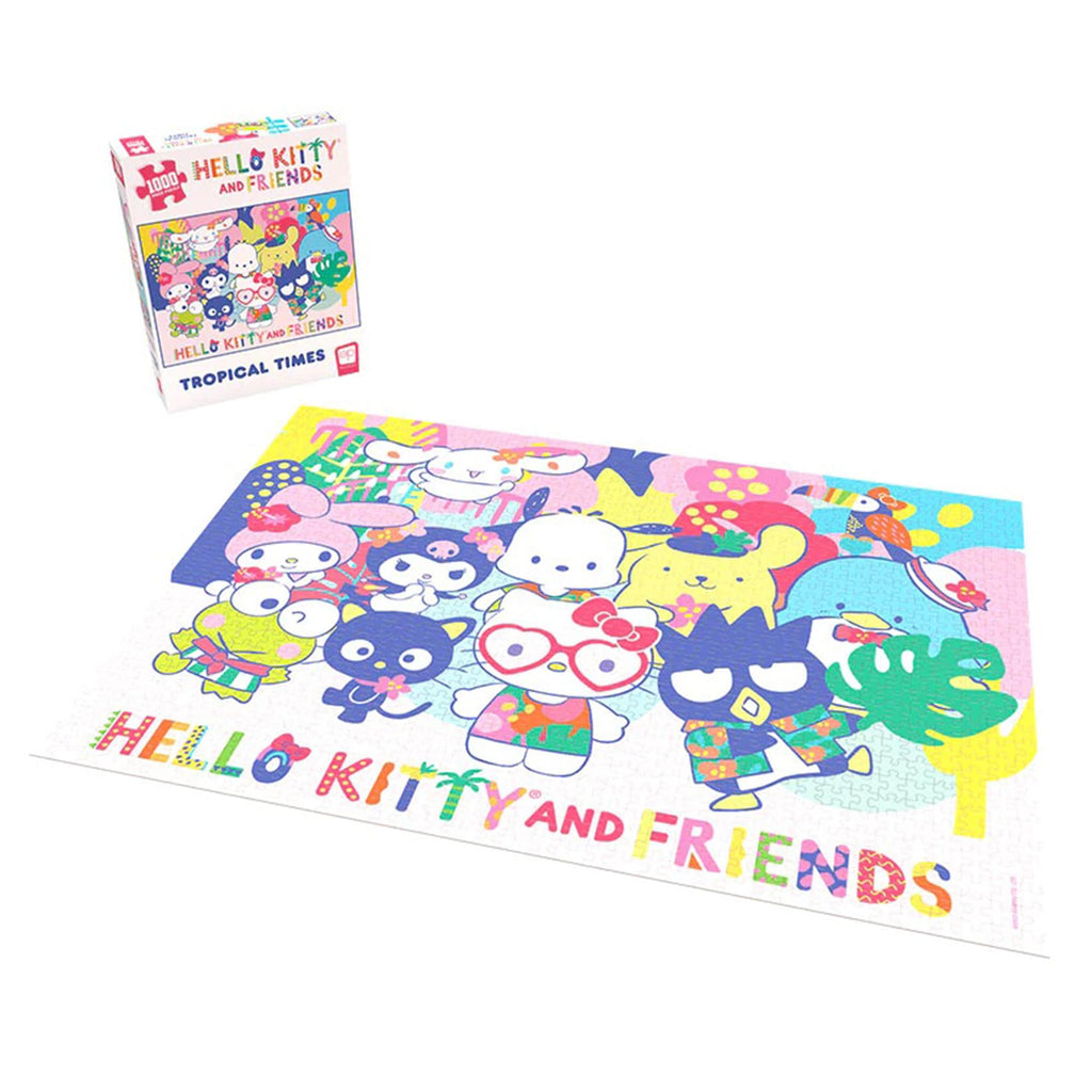 Sanrio Hello Kitty and Friends "Tropical Times" 1000 Piece Jigsaw Puzzle