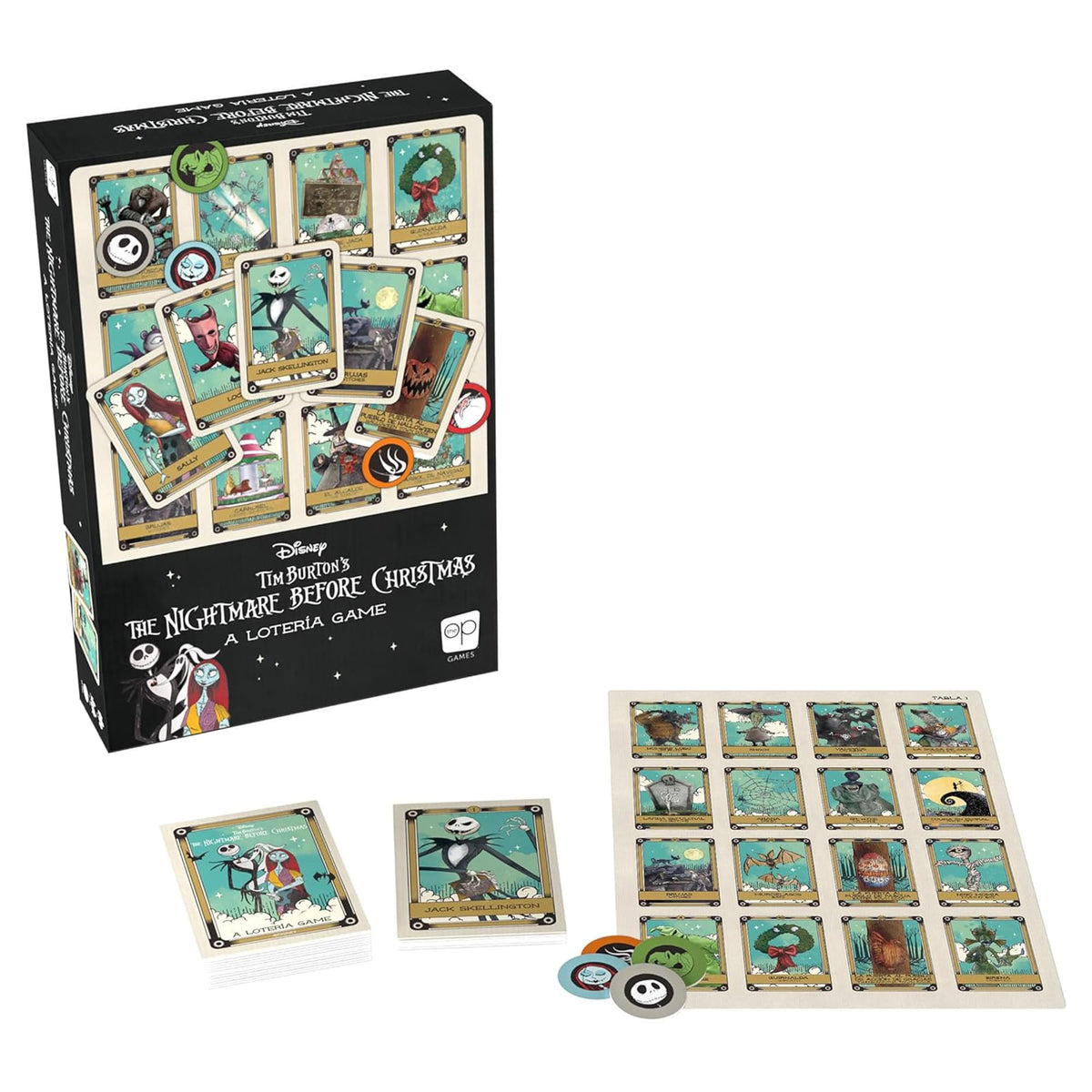 Disneys Nightmare Before Christmas Loteria