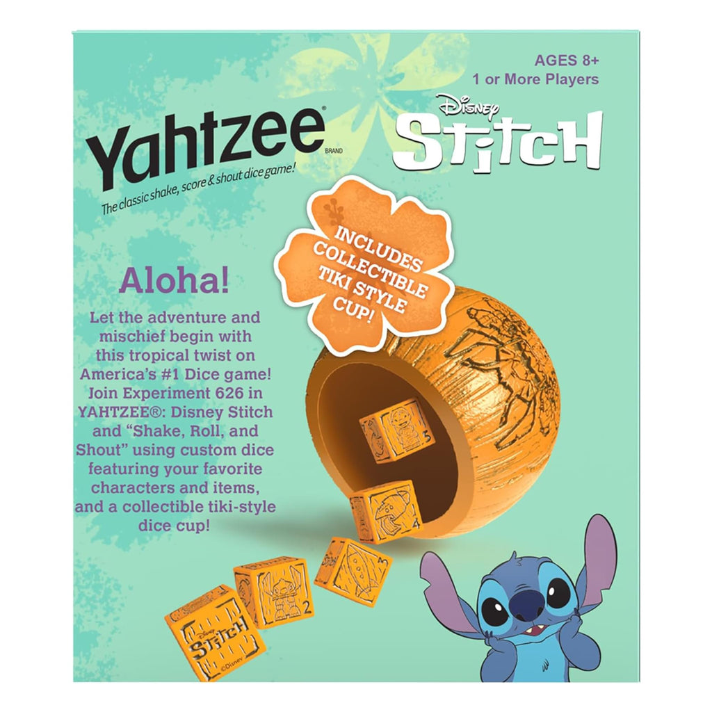 Disney Lilo & Stitch Yahtzee Dice Game