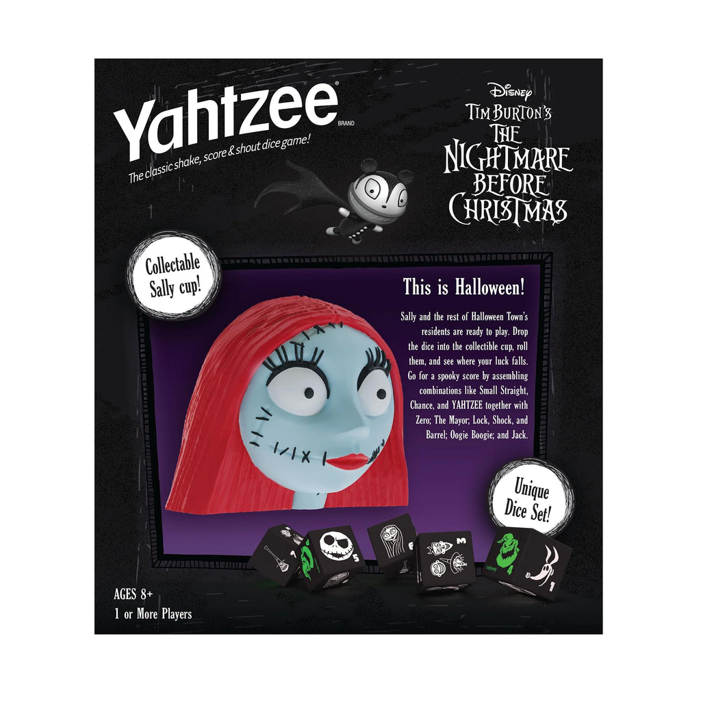 Disney The Nightmare Before Christmas Yahtzee Dice Game