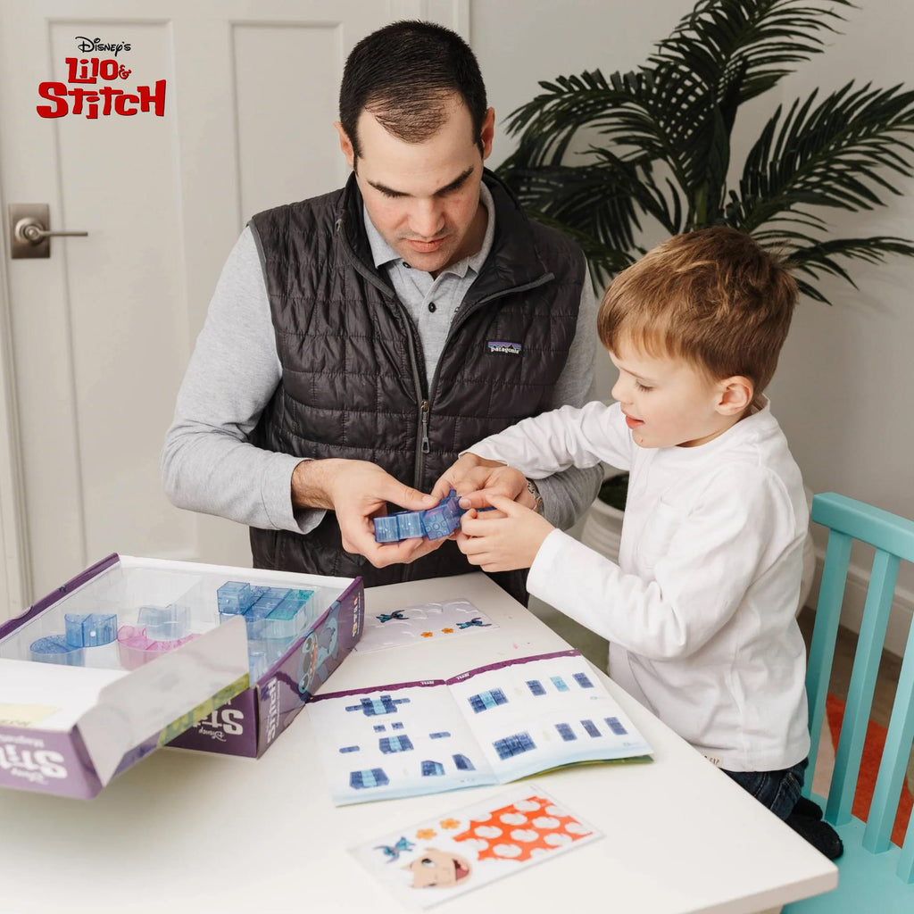 Disney Lilo & Stitch 53-Piece Magnetic Cube Kit