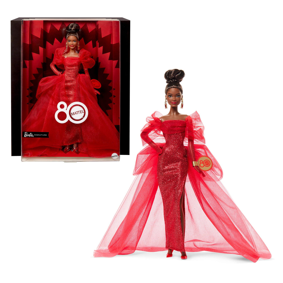 Barbie Mattel 80th Anniversary Doll – Brunette