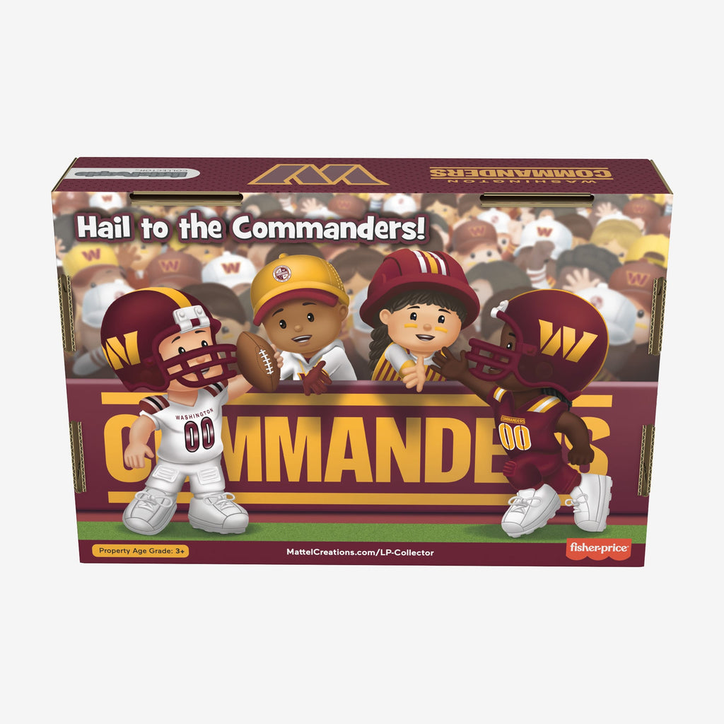 Little People Collector x NFL Washington Commanders Set