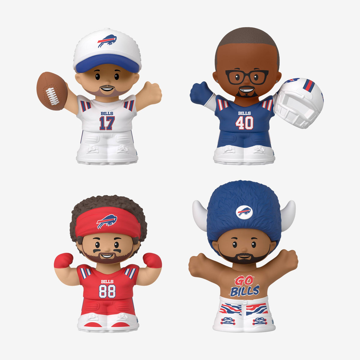 Little People Collector x NFL Buffalo Bills Set