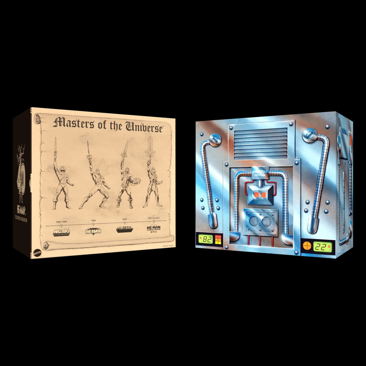 Masters of the Universe Origins He-Man 40th Anniversary 4-Pack