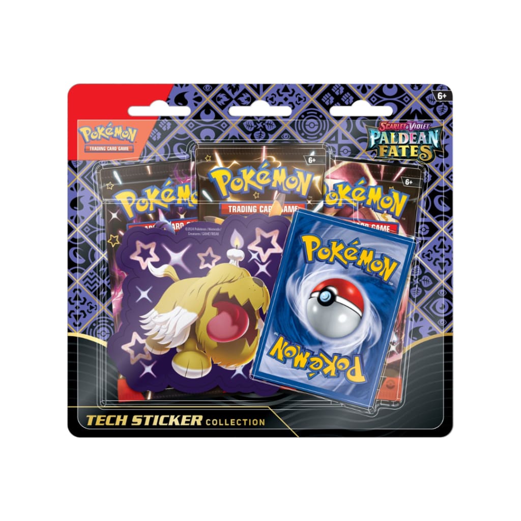 Pokemon Paldean Fates Tech Sticker Collection Greavard