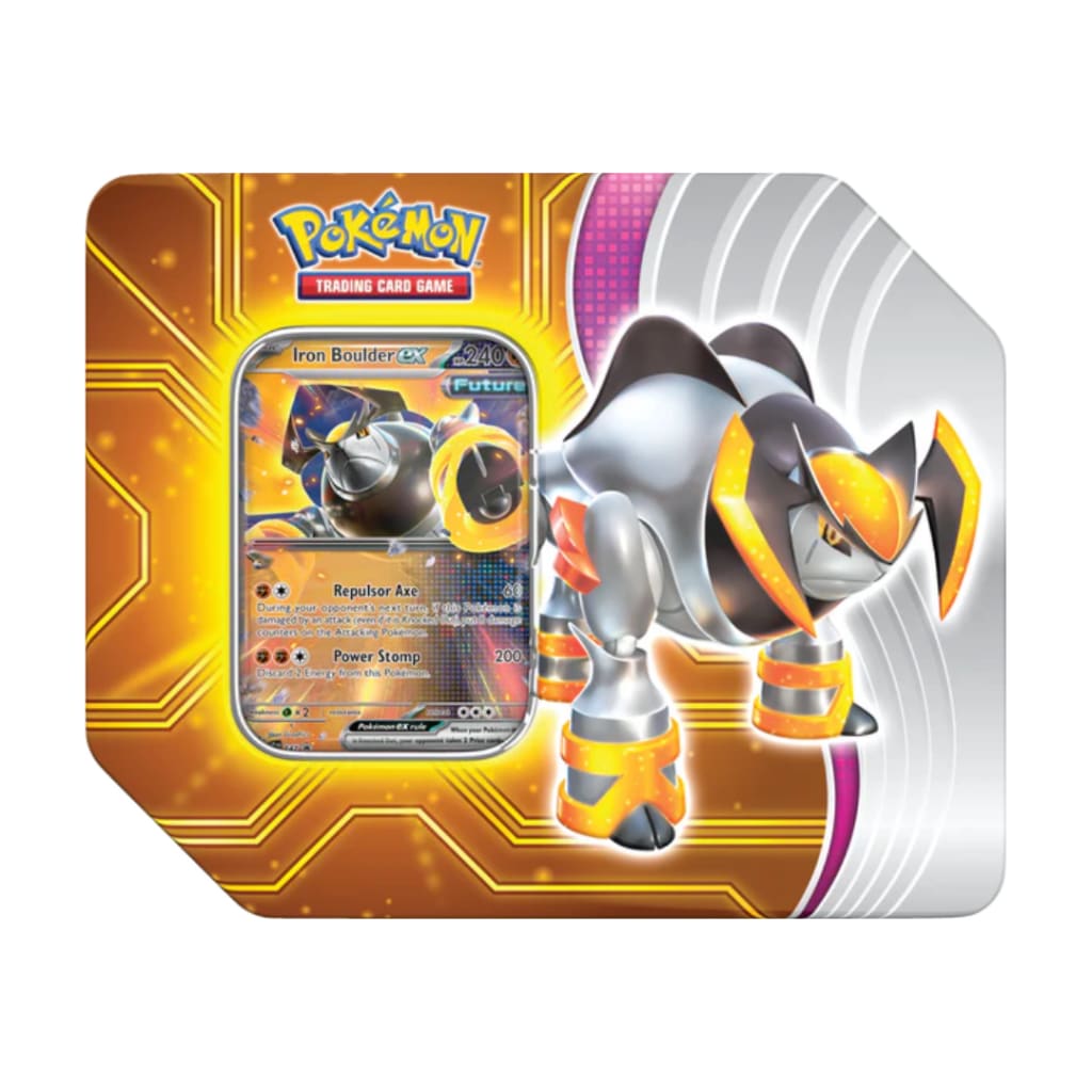 Pokemon - Paradox Destinies Tin - Iron Boulder