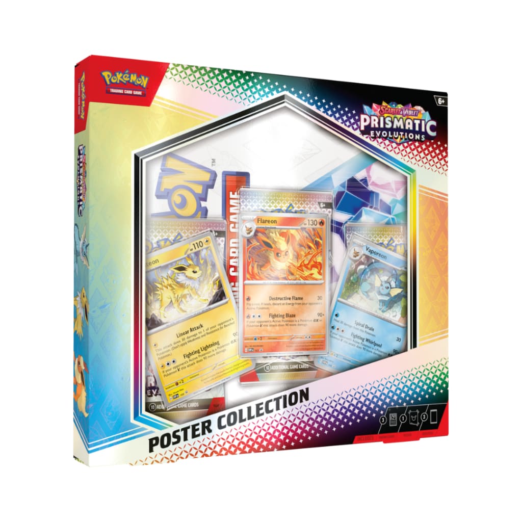 Pokemon Prismatic Evolutions Poster Collection