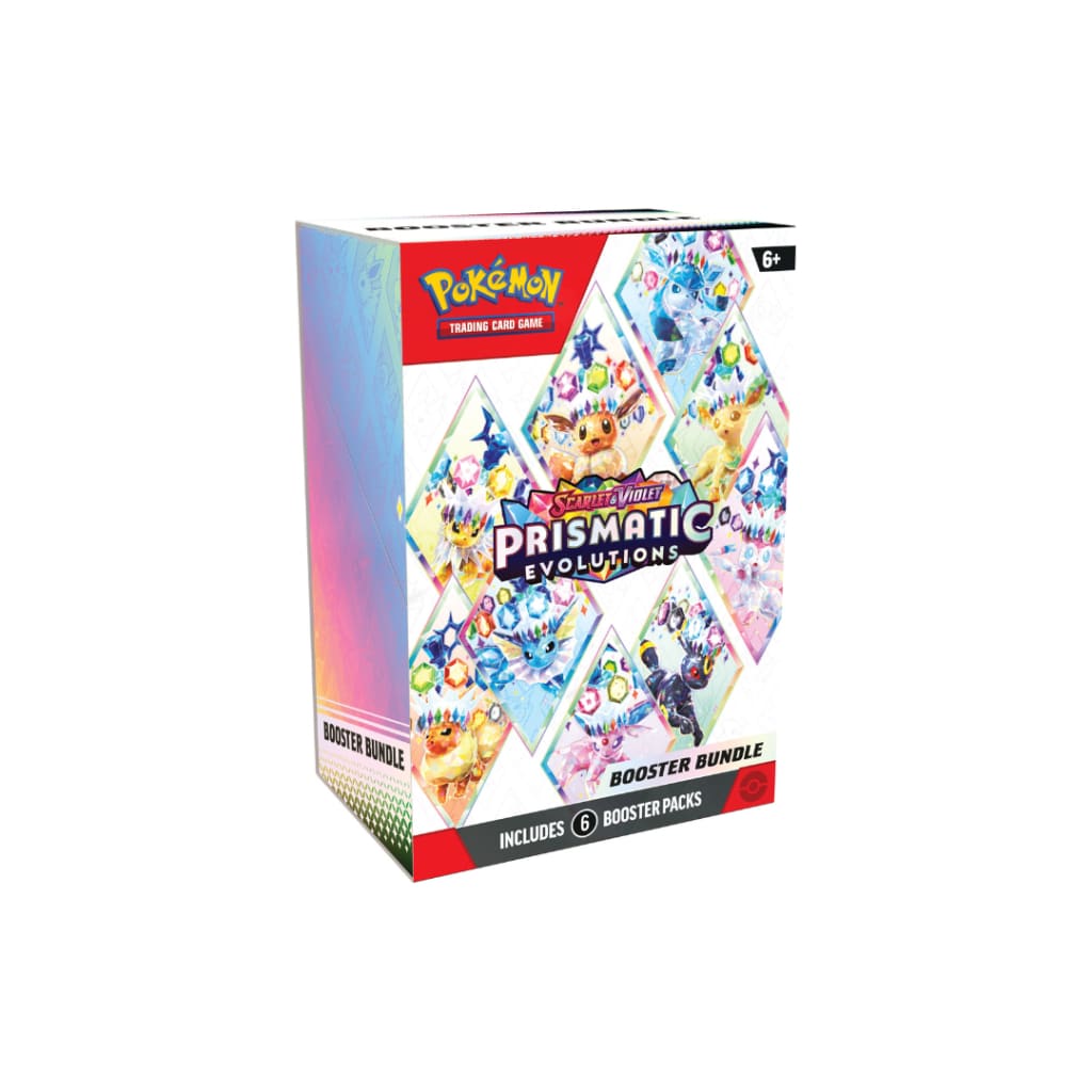 Pokemon Scarlet & Violet Prismatic Evolutions Booster Bundle