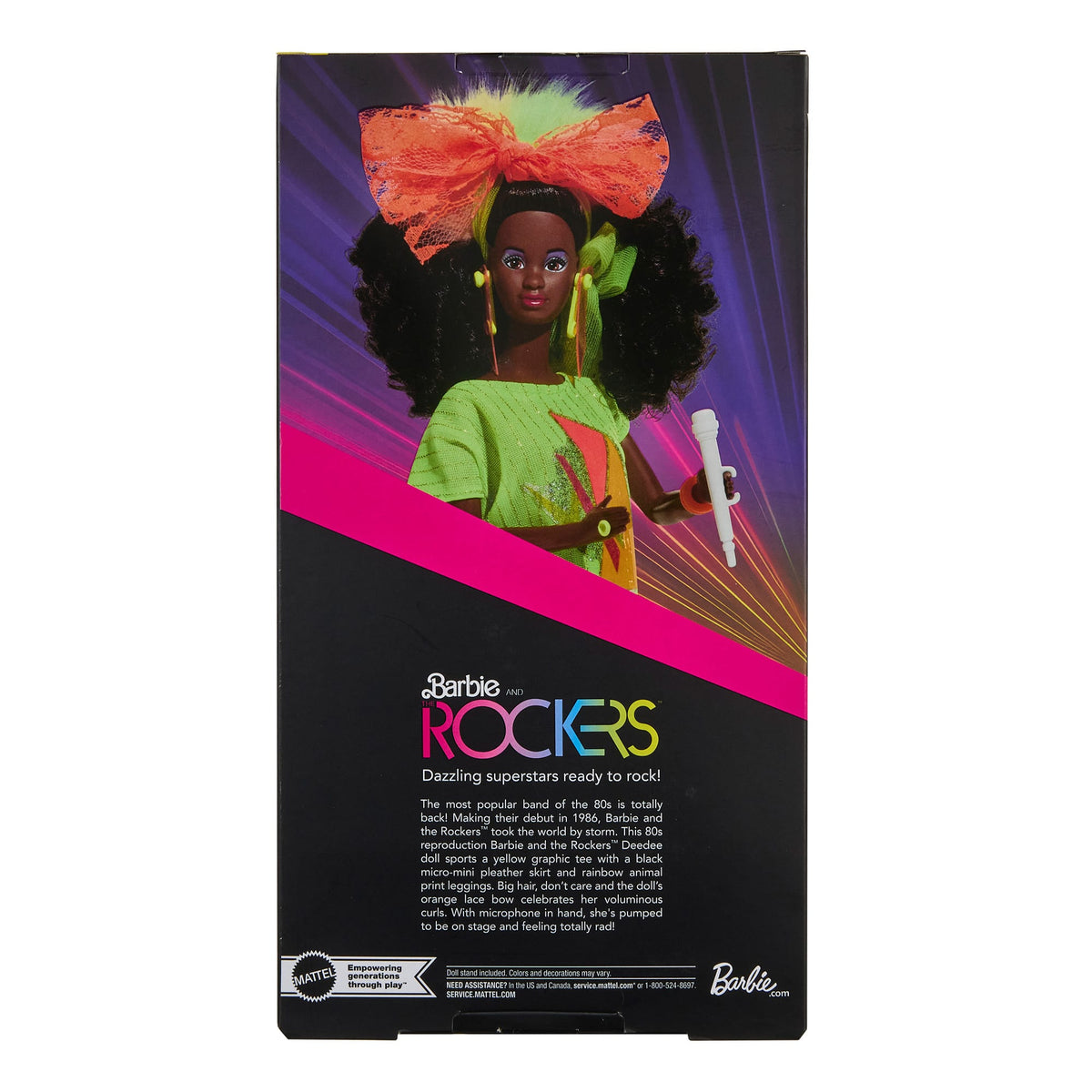 Barbie and the Rockers Dee Dee Doll