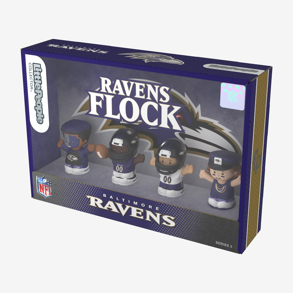 Little People Collector x NFL Baltimore Ravens Set