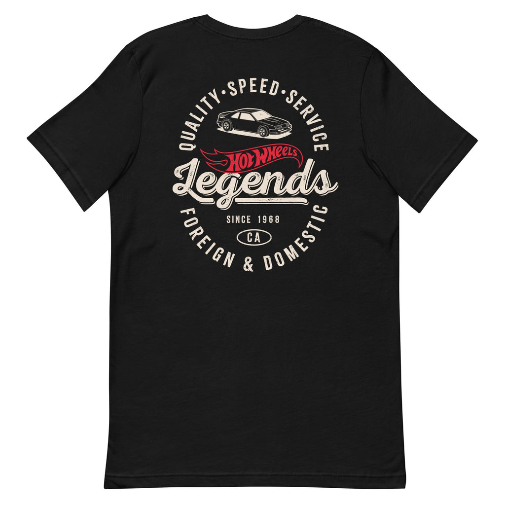 Hot Wheels Customizable Legends Mechanic Black T-Shirt